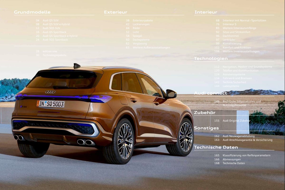 2026 – Q5 & Sportback (DE) Preview Page 3