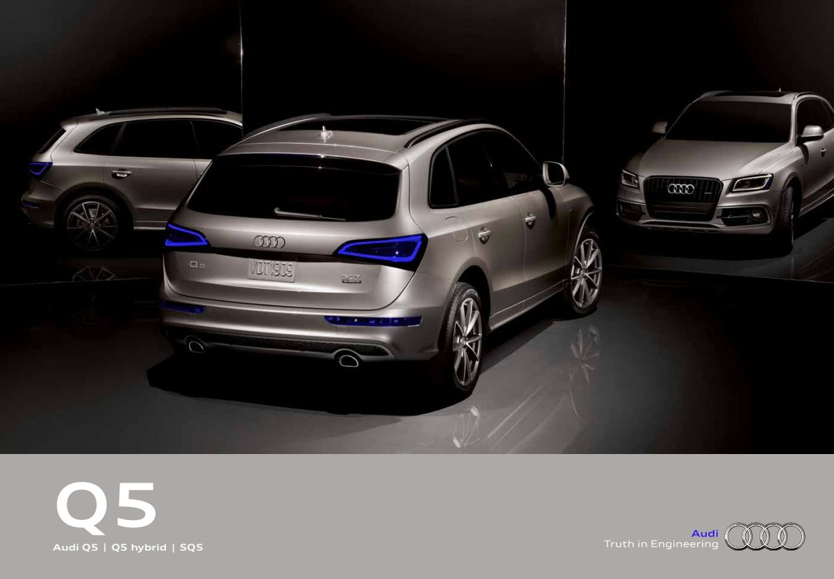 2016 – Q5, Q5 Hybrid & SQ5 (US) Preview Page 1