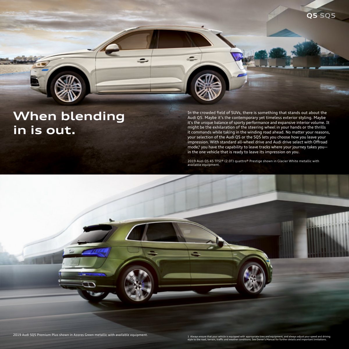 2019 – Q5 & SQ5 (US) Preview Page 2