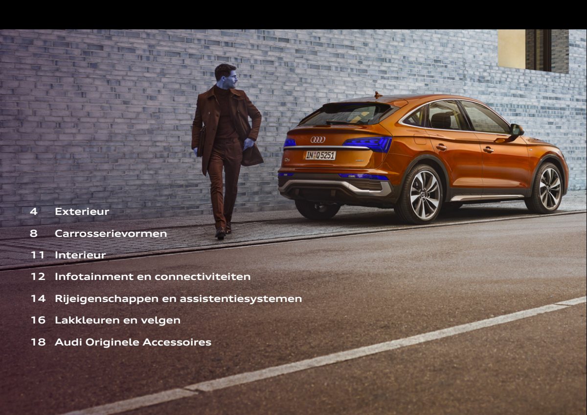 2022 – Q5 & Sportback (NL) Preview Page 3