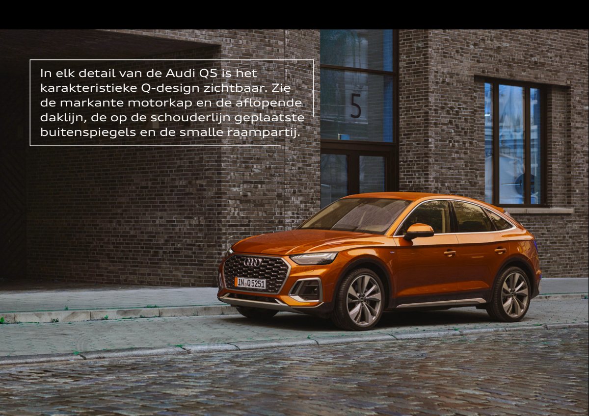 2022 – Q5 & Sportback (NL) Preview Page 4