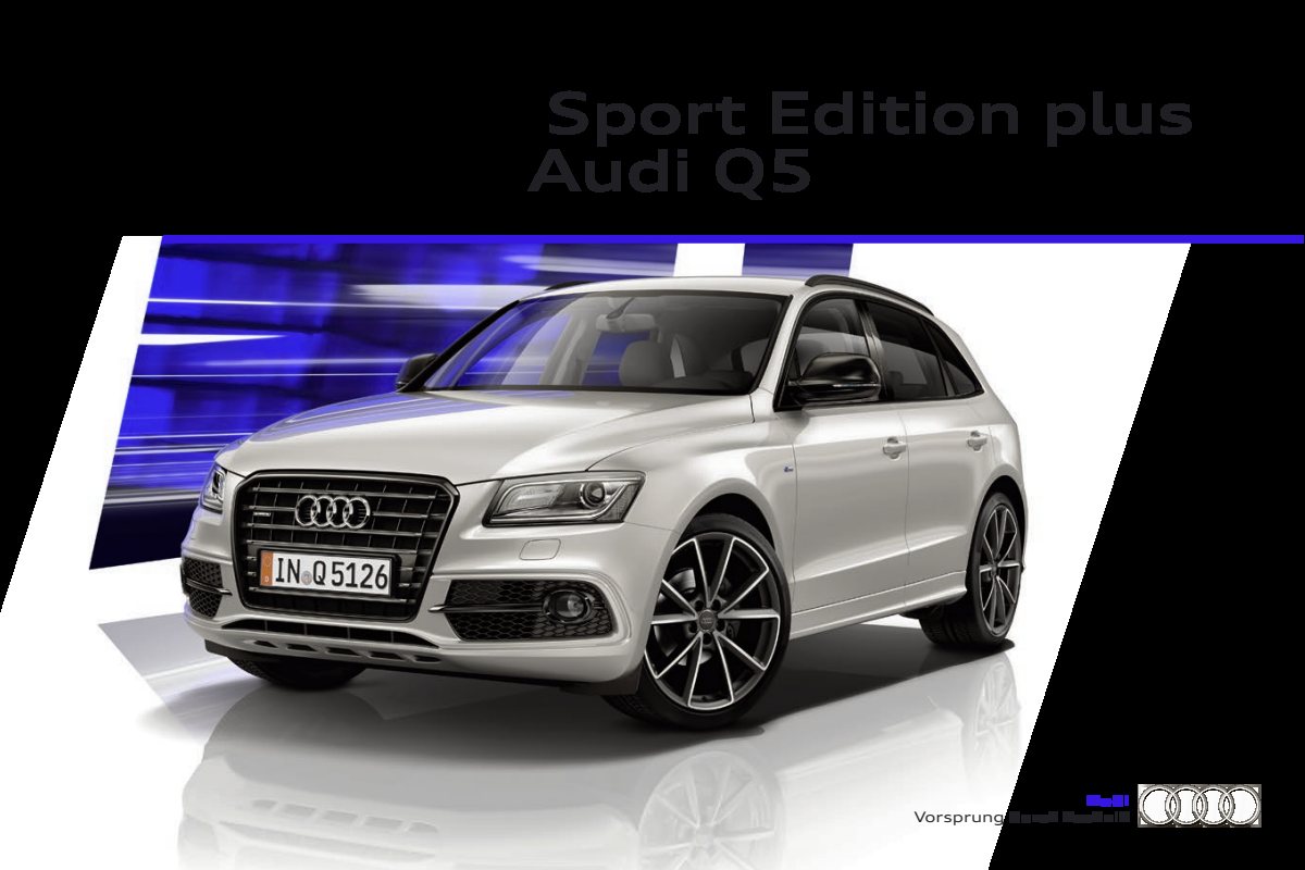 2015 – Q5 Sport Edition Plus (DE) Preview Page 1