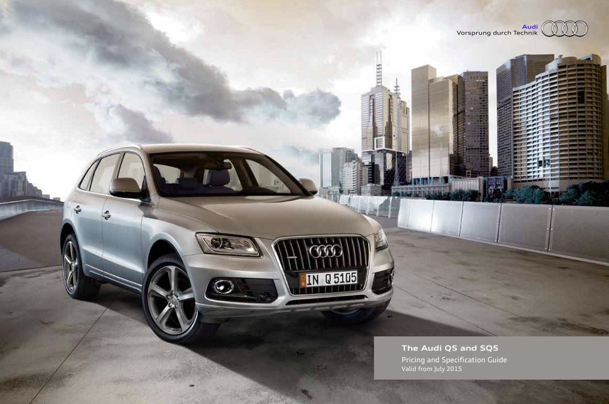 2015 – Q5 & SQ5 (UK) Preview Page 1