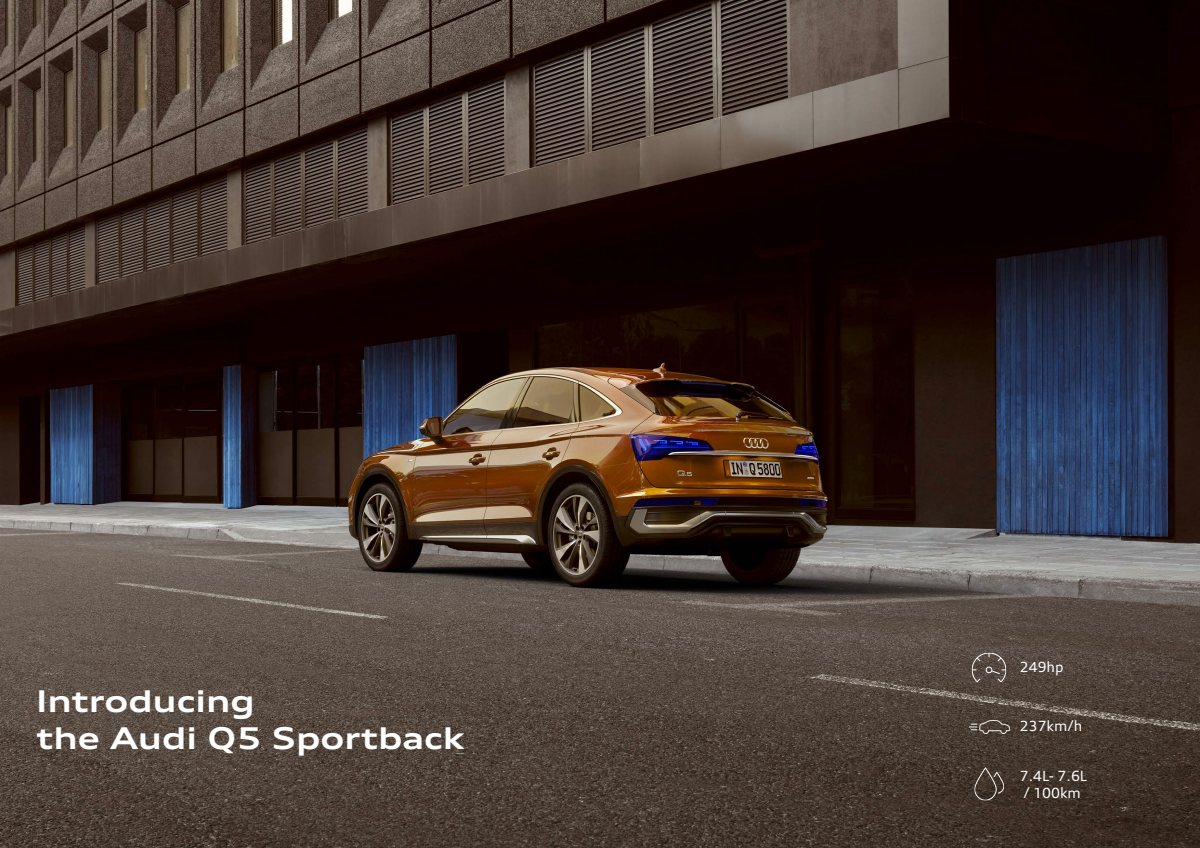 2023 – Q5 Sportback (BN) Preview Page 3