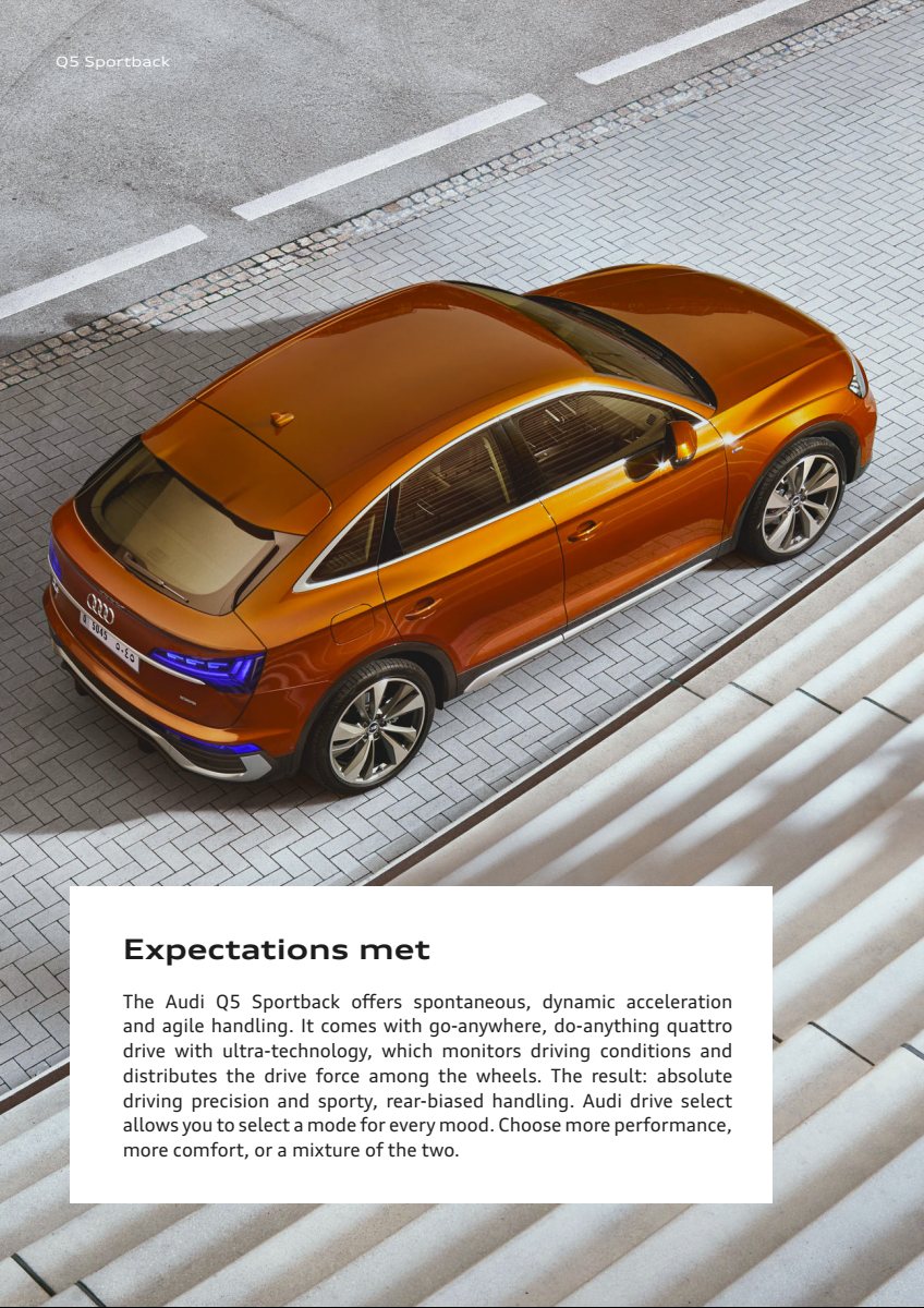 2024 – Q5 Sportback (ME) Preview Page 2