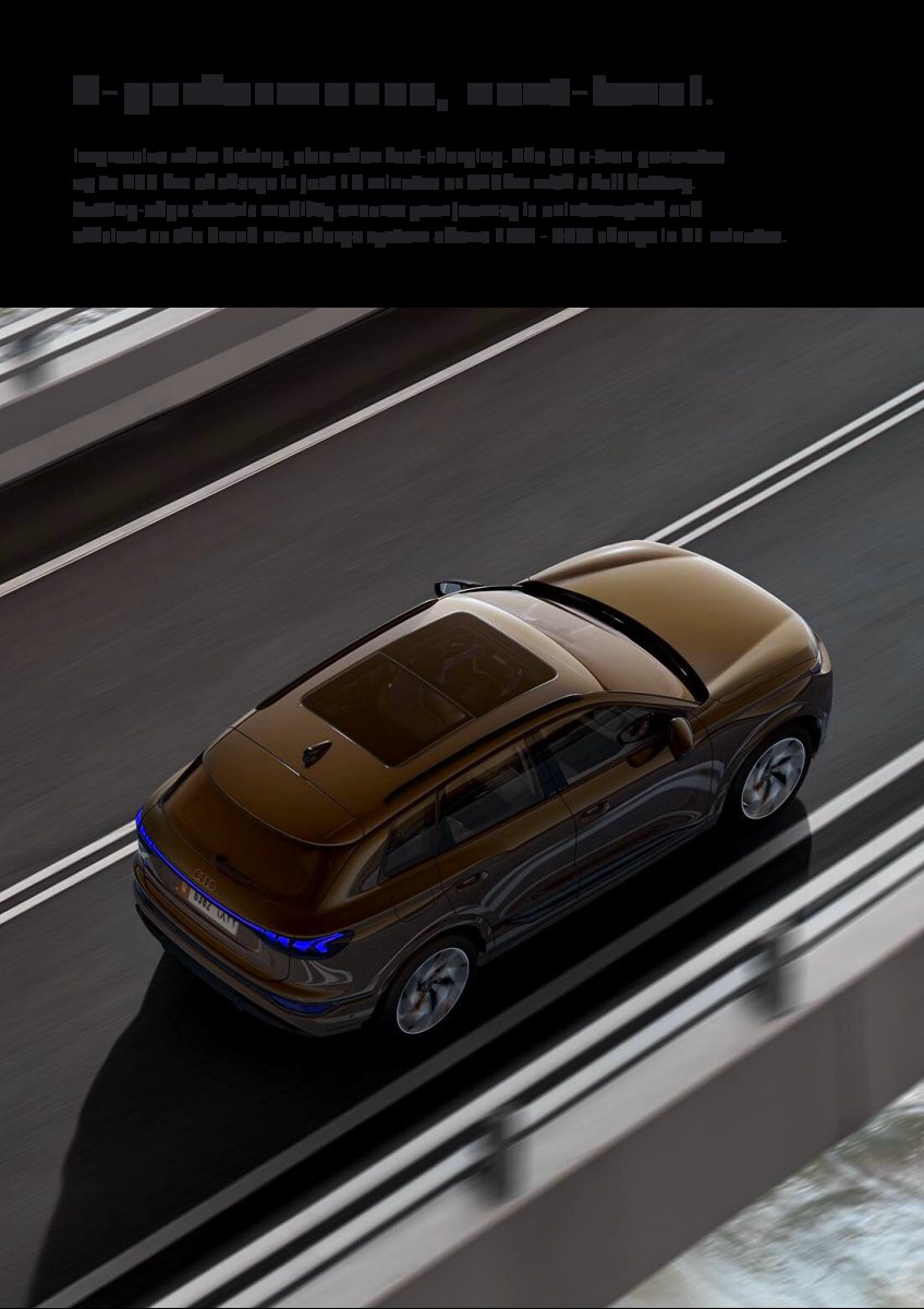 2025 – Q6 e-tron (ME) Preview Page 2