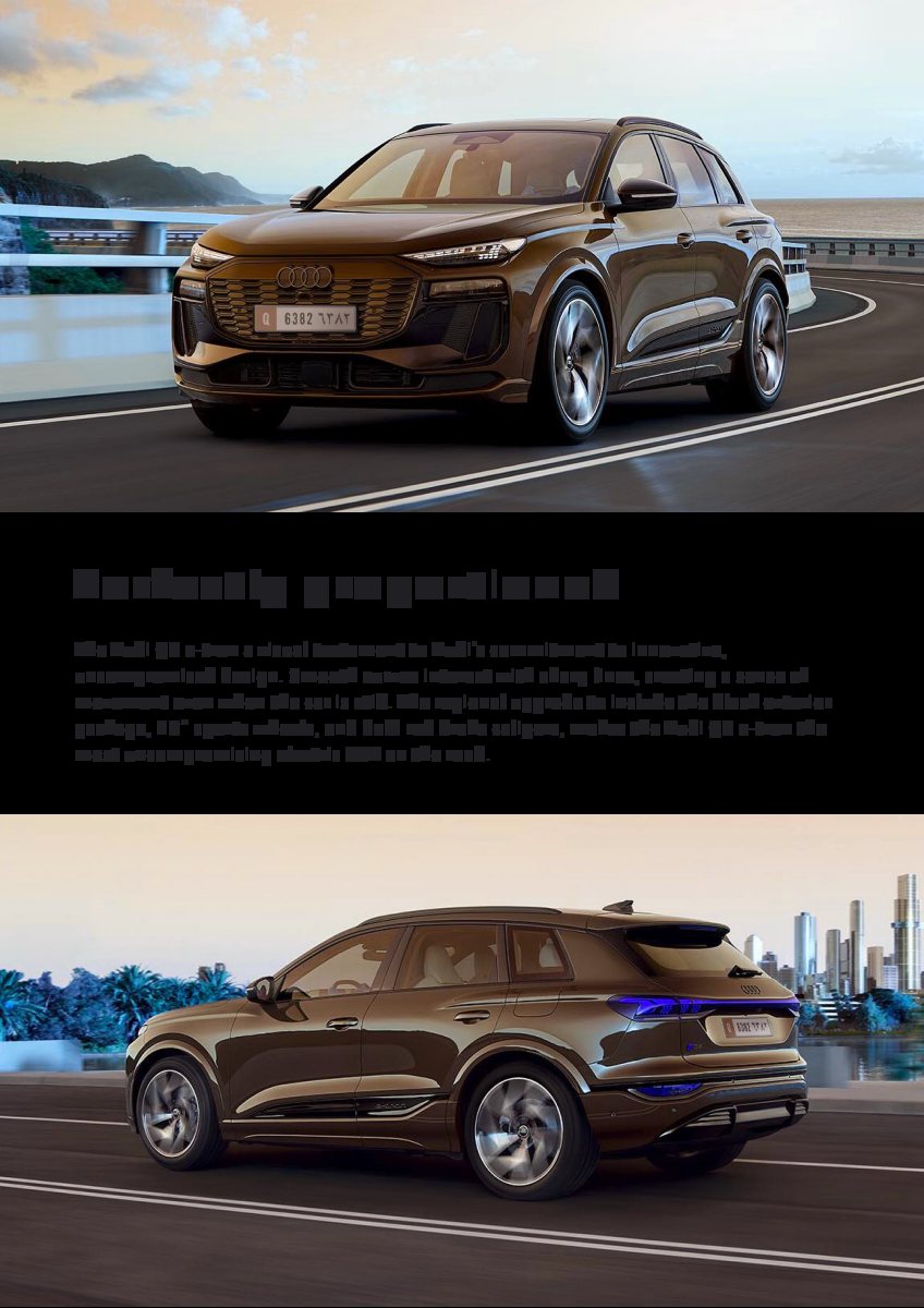 2025 – Q6 e-tron (ME) Preview Page 3
