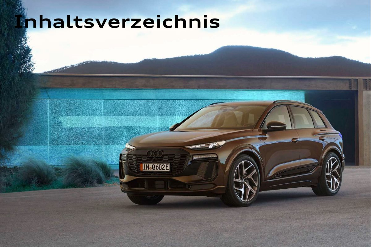 2026 – Q6 e-tron & Sportback (DE) Preview Page 2