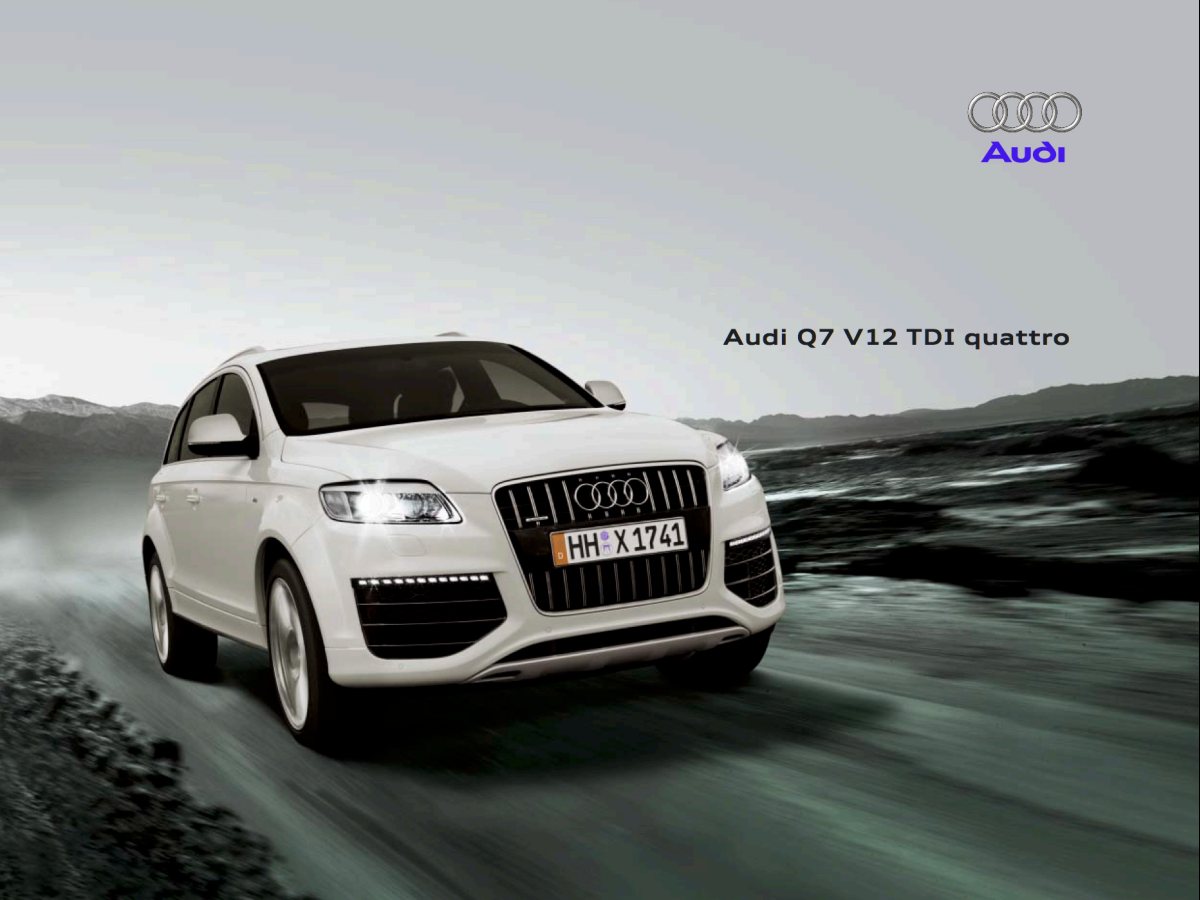 2009 – Q7 V12 TDi (ES) Preview Page 1