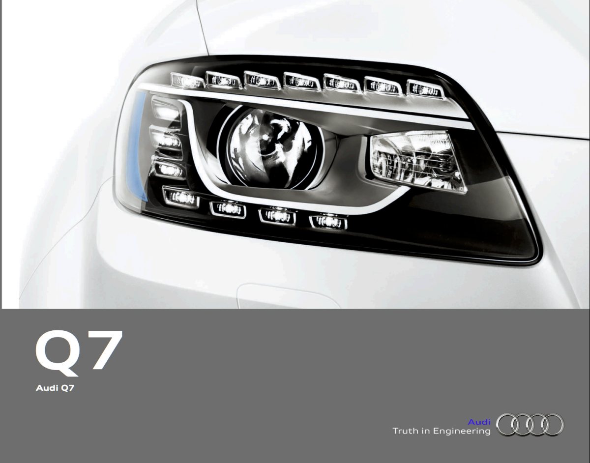2013 – Q7 (US) Preview Page 1