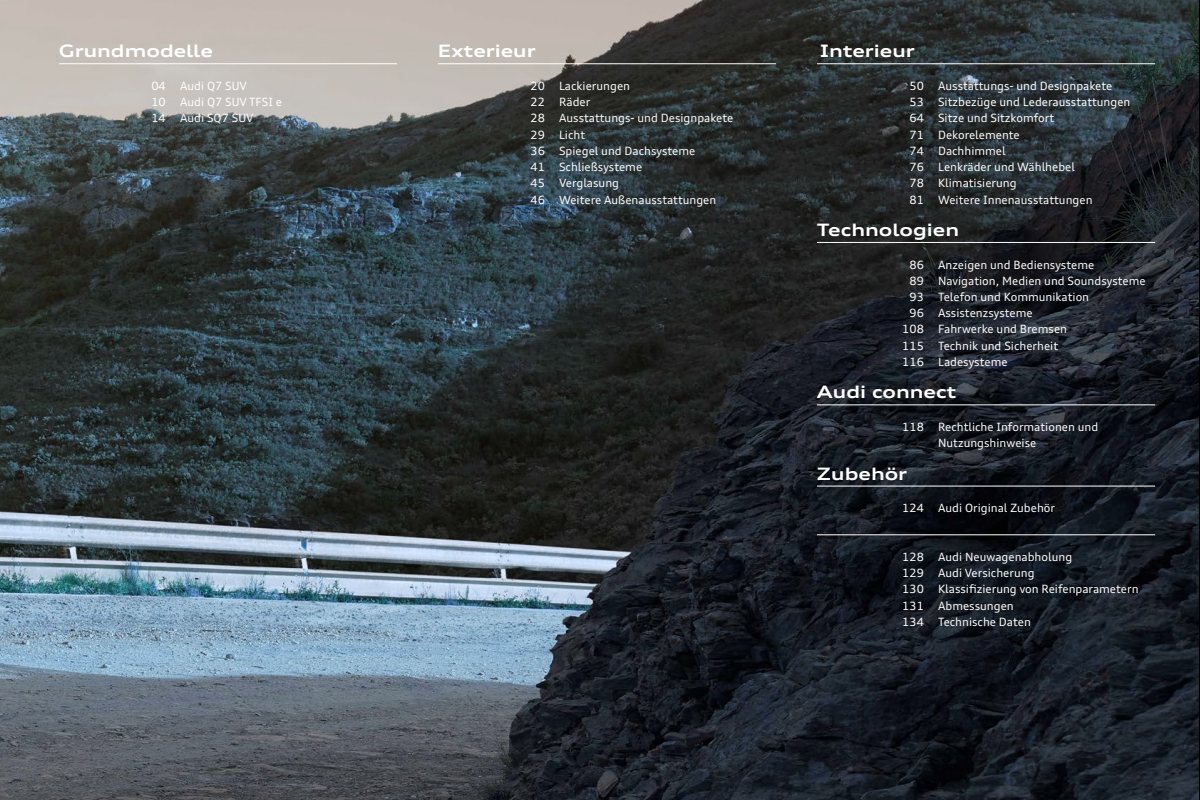 2024 – Q7 & SQ7 (DE) Preview Page 3