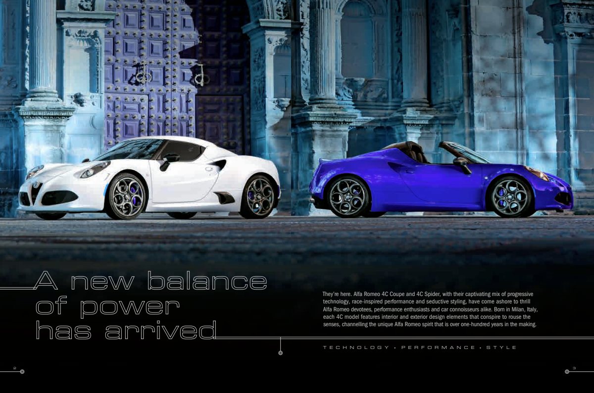 2015 – 4C Coupe & Spider (CA) Preview Page 2
