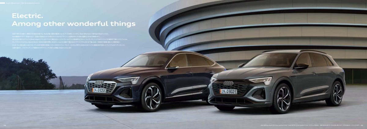 2023 – Q8 e-tron & Sportback (JP) Preview Page 3