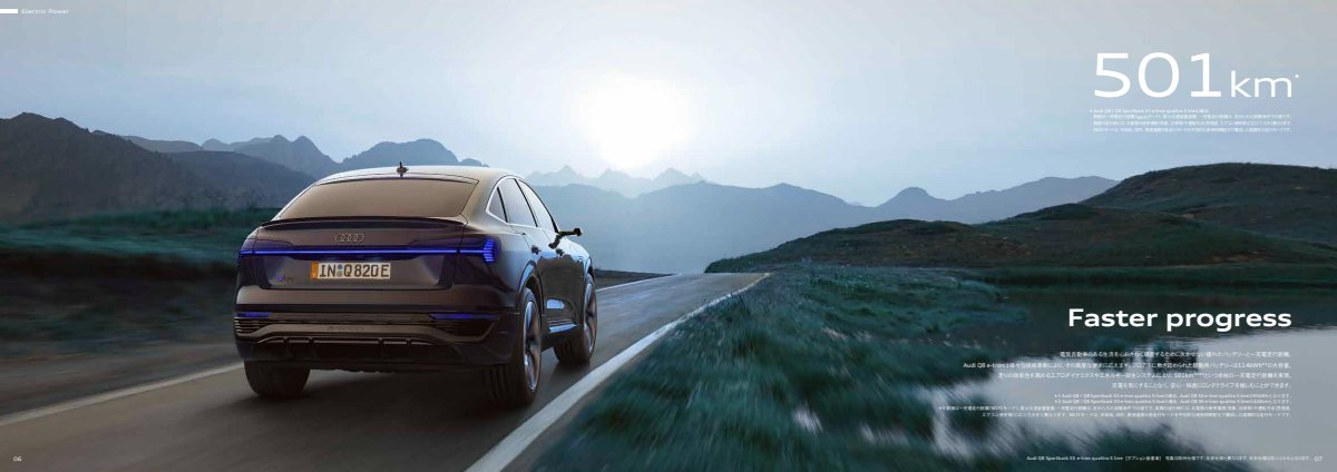 2023 – Q8 e-tron & Sportback (JP) Preview Page 4