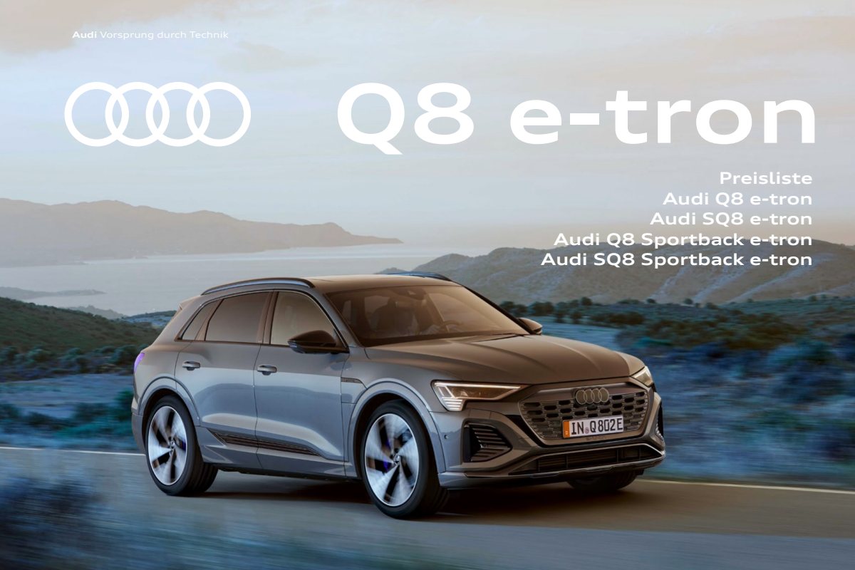 2024 – Q8 e-tron & Sportback (DE) Preview Page 1