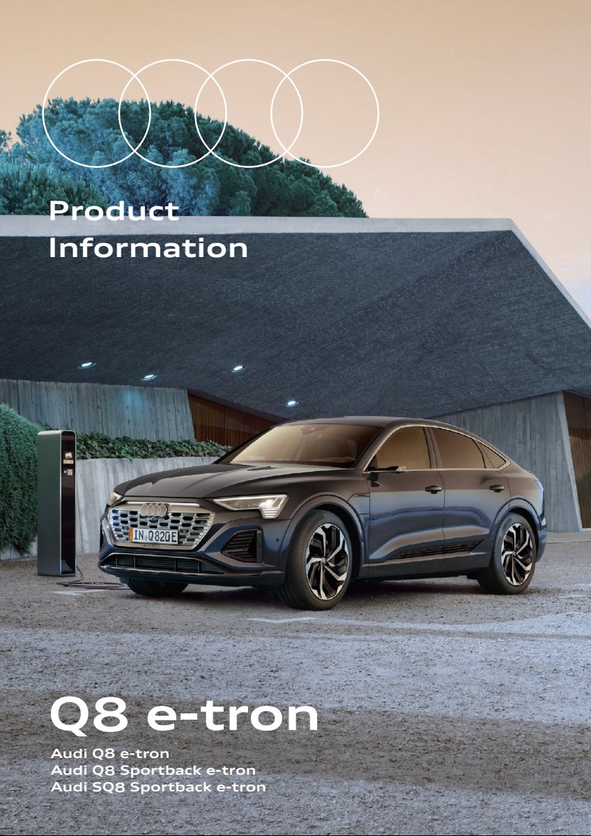 2025 – Q8 e-tron & Sportback (JP) Preview Page 1