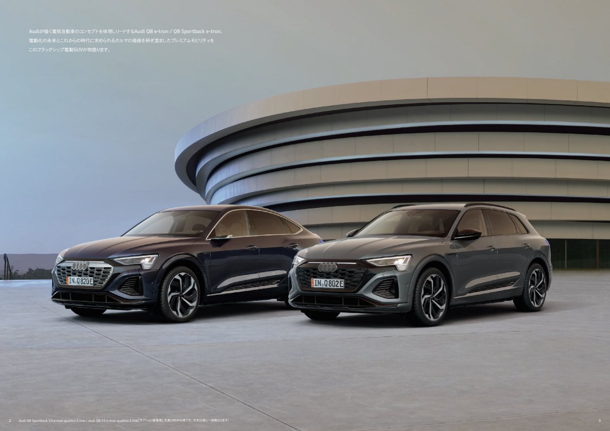 2025 – Q8 e-tron & Sportback (JP) Preview Page 2