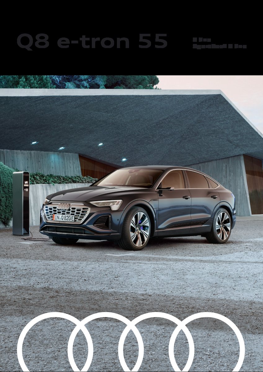 2024 – Q8 e-tron & Sportback 55 (MY) Preview Page 1