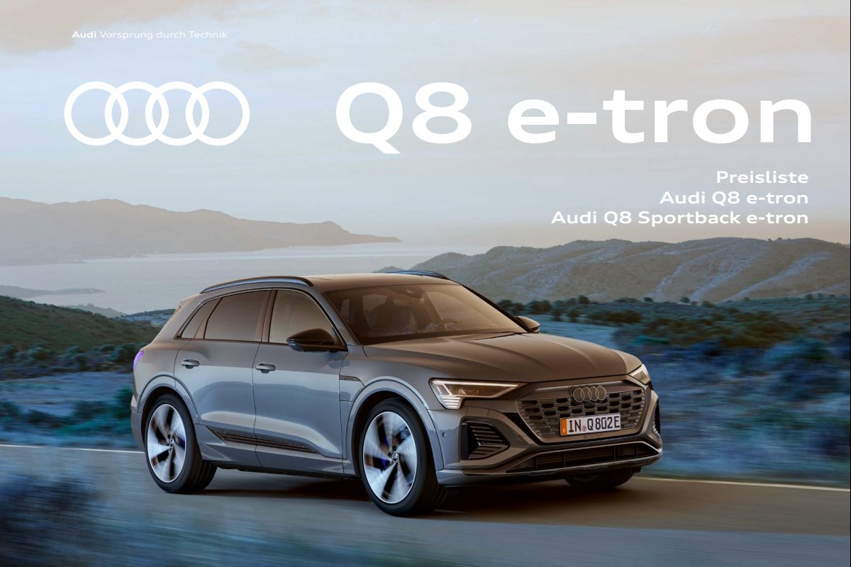 2023 – Q8 e-tron & Sportback (DE) Preview Page 1