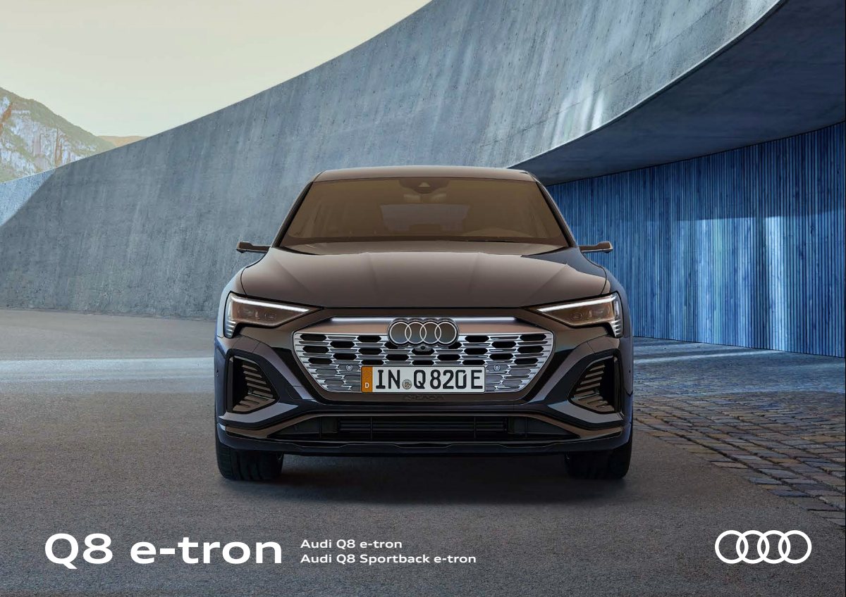 2023 – Q8 e-tron & Sportback (JP) Preview Page 1
