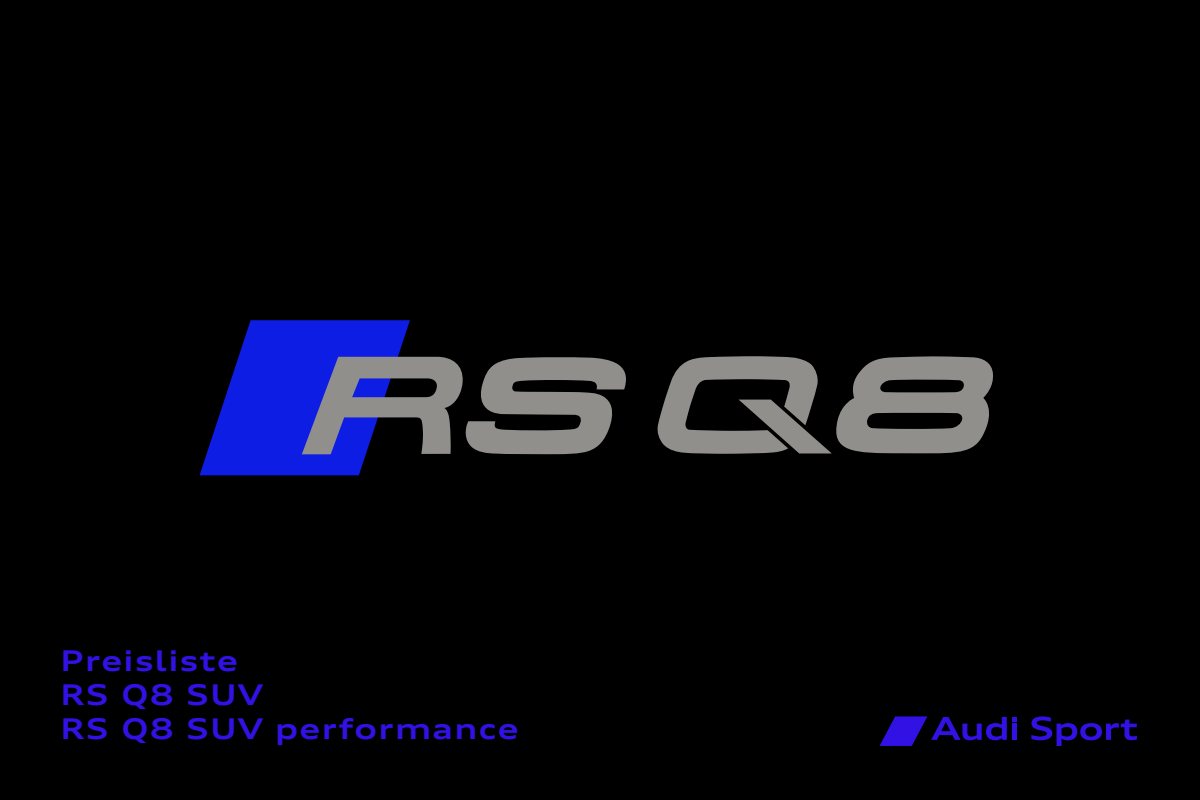 2025 – RS Q8 (DE) Preview Page 1