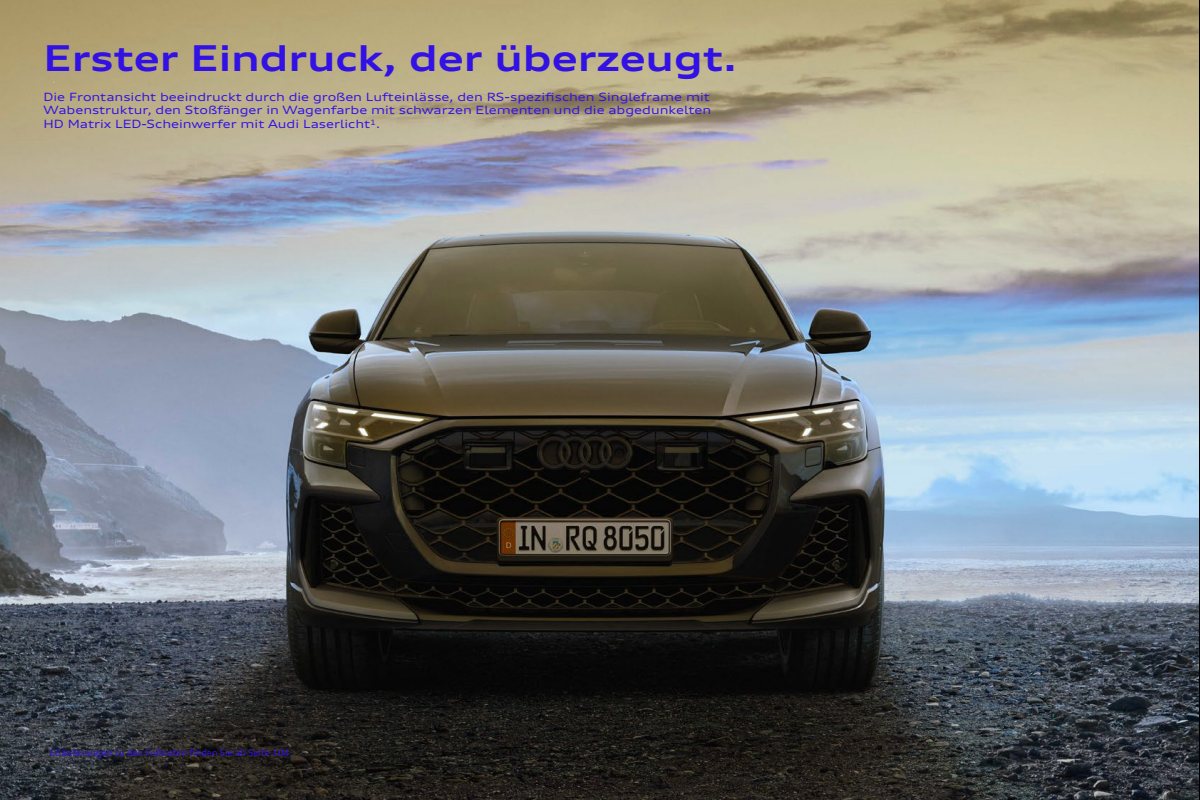 2025 – RS Q8 (DE) Preview Page 4