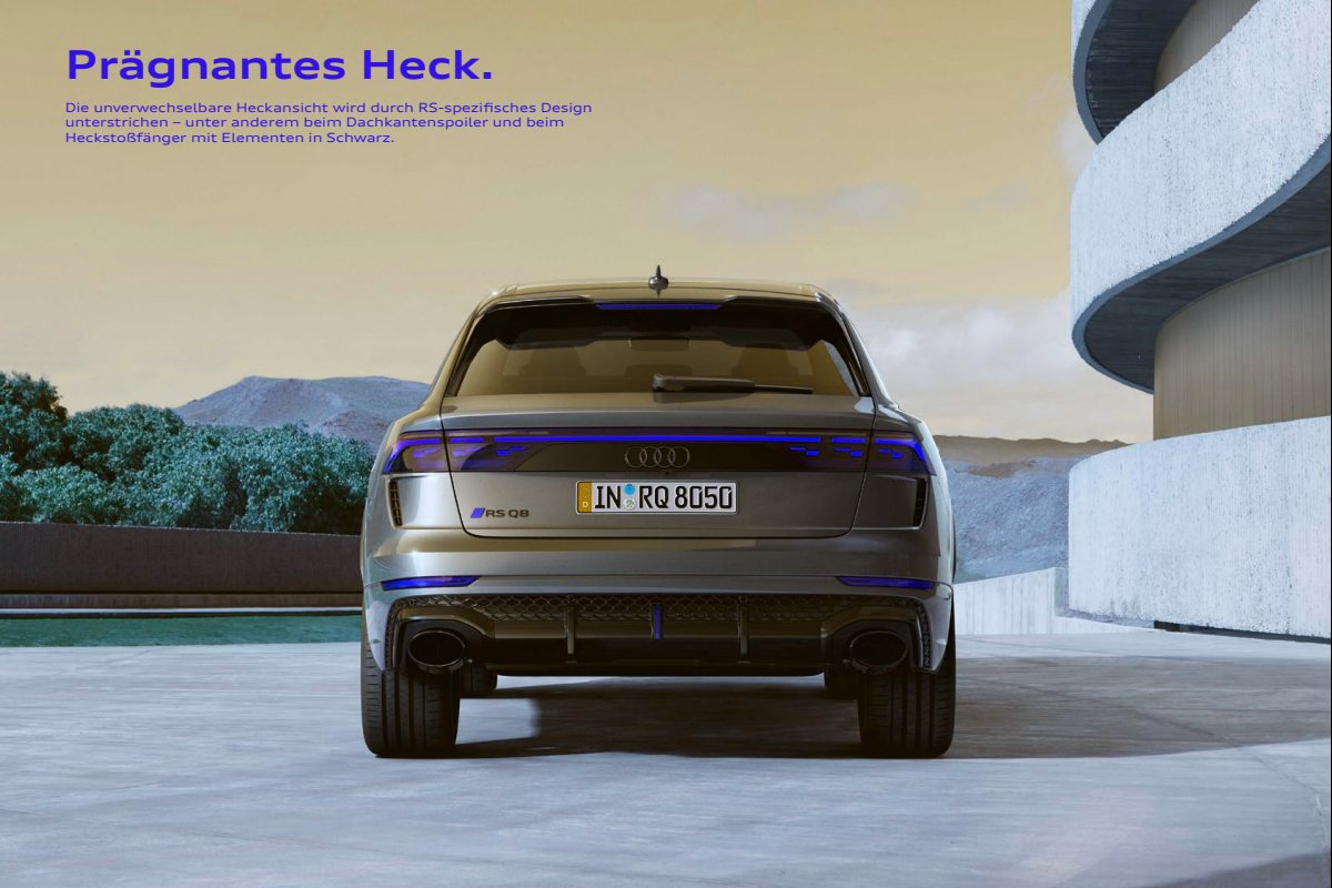 2025 – RS Q8 (DE) Preview Page 7