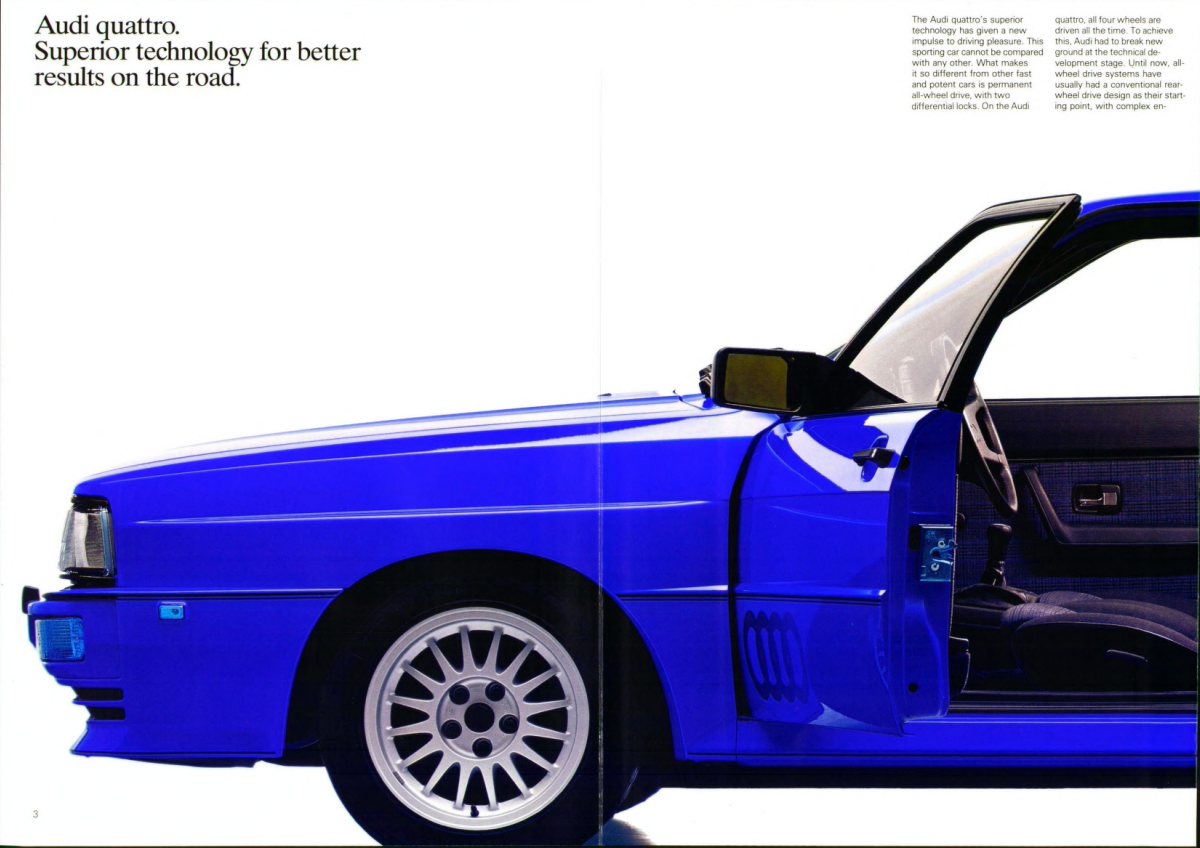 1986 – Quattro (INT) Preview Page 3