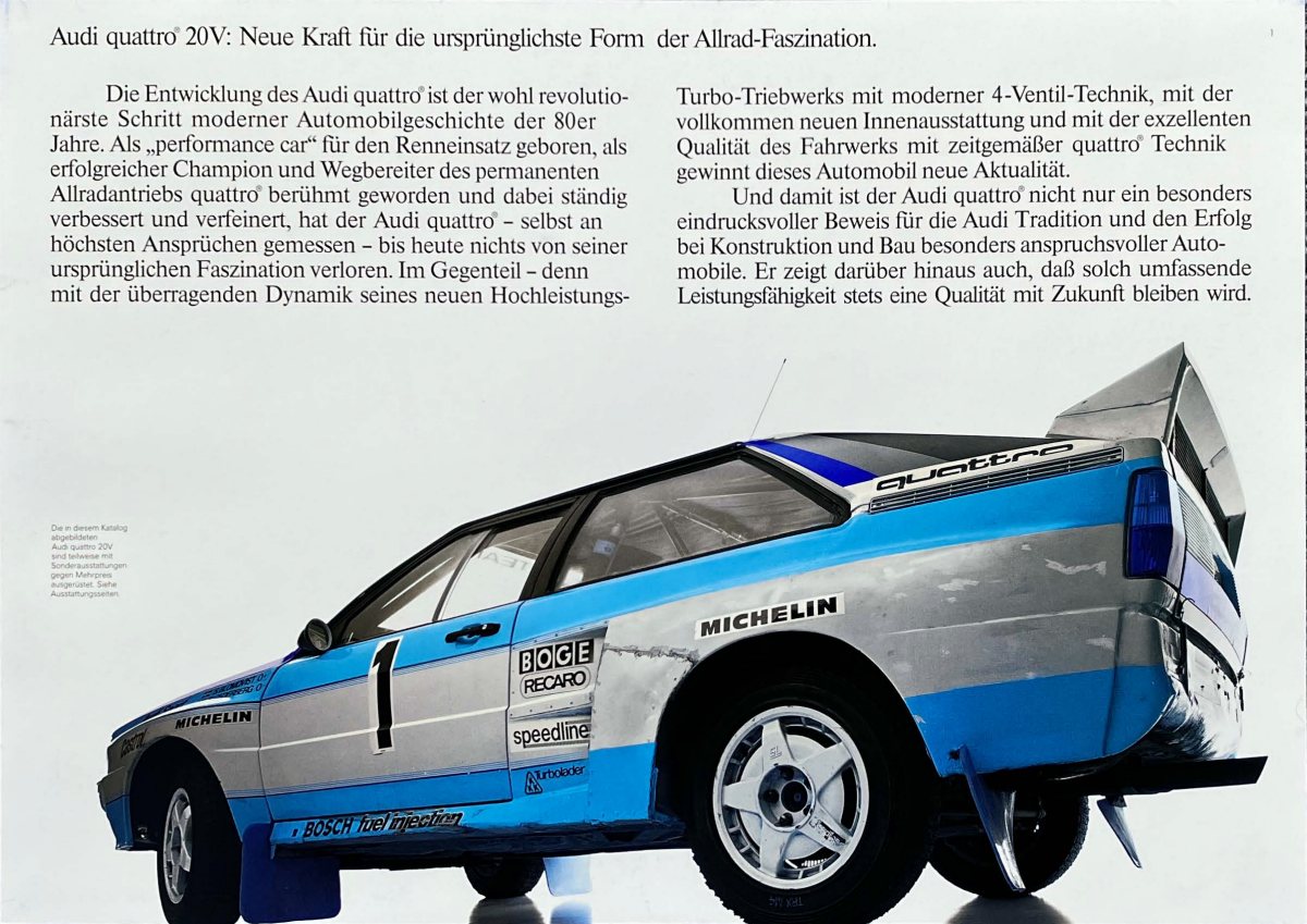 1989 – Quattro (DE) Preview Page 2