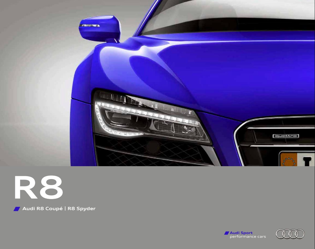 2012 – R8 (INT) Preview Page 1