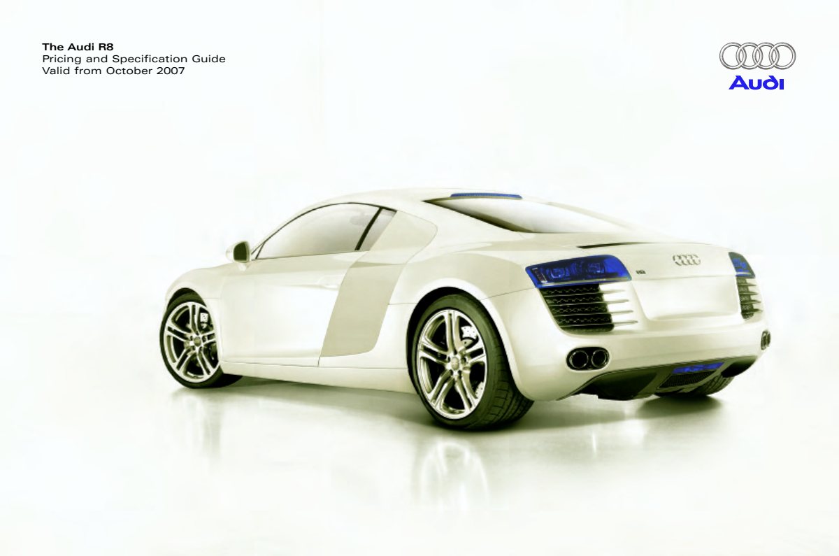2007 – R8 (UK) Preview Page 1