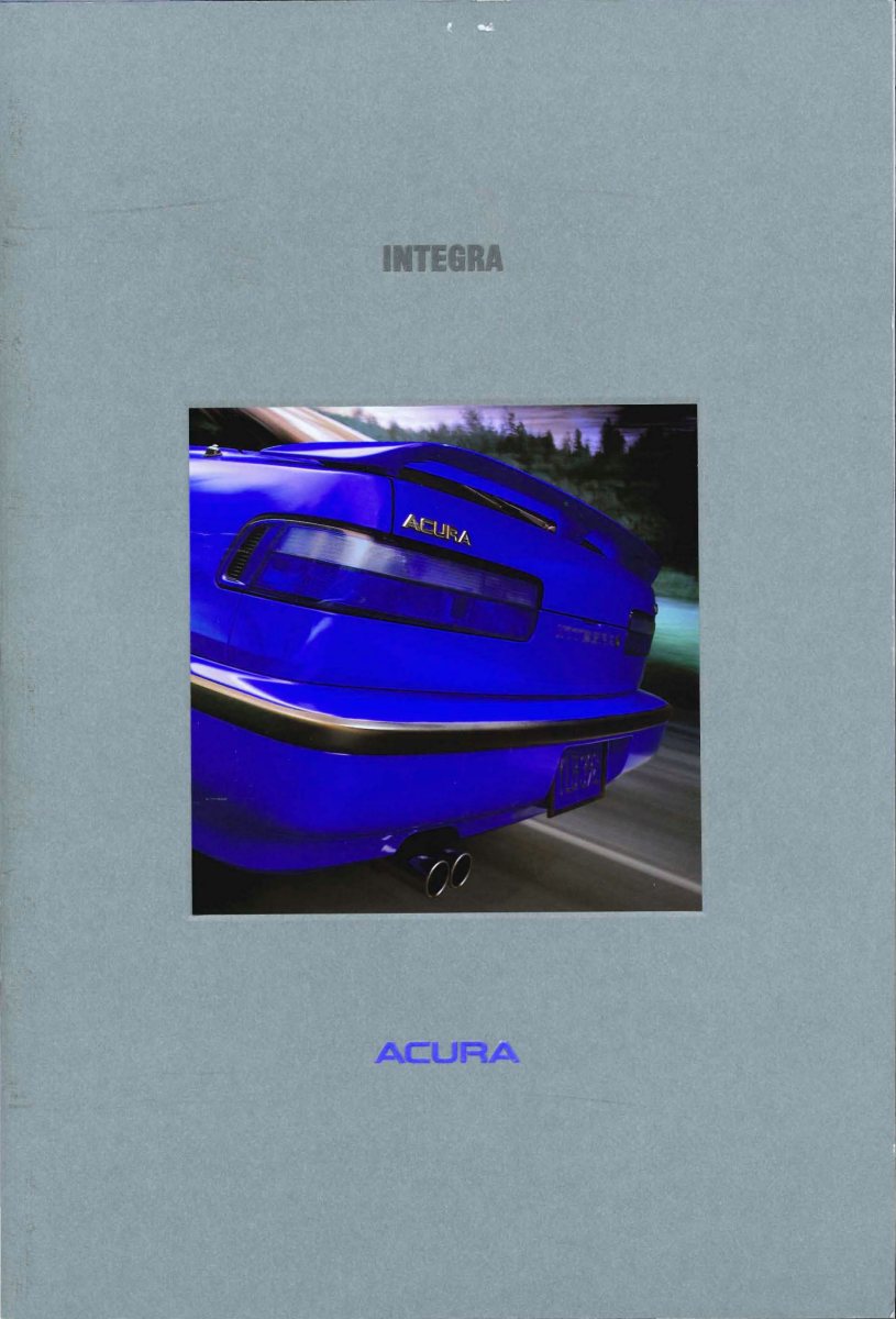 1990 – Integra (US) Preview Page 1