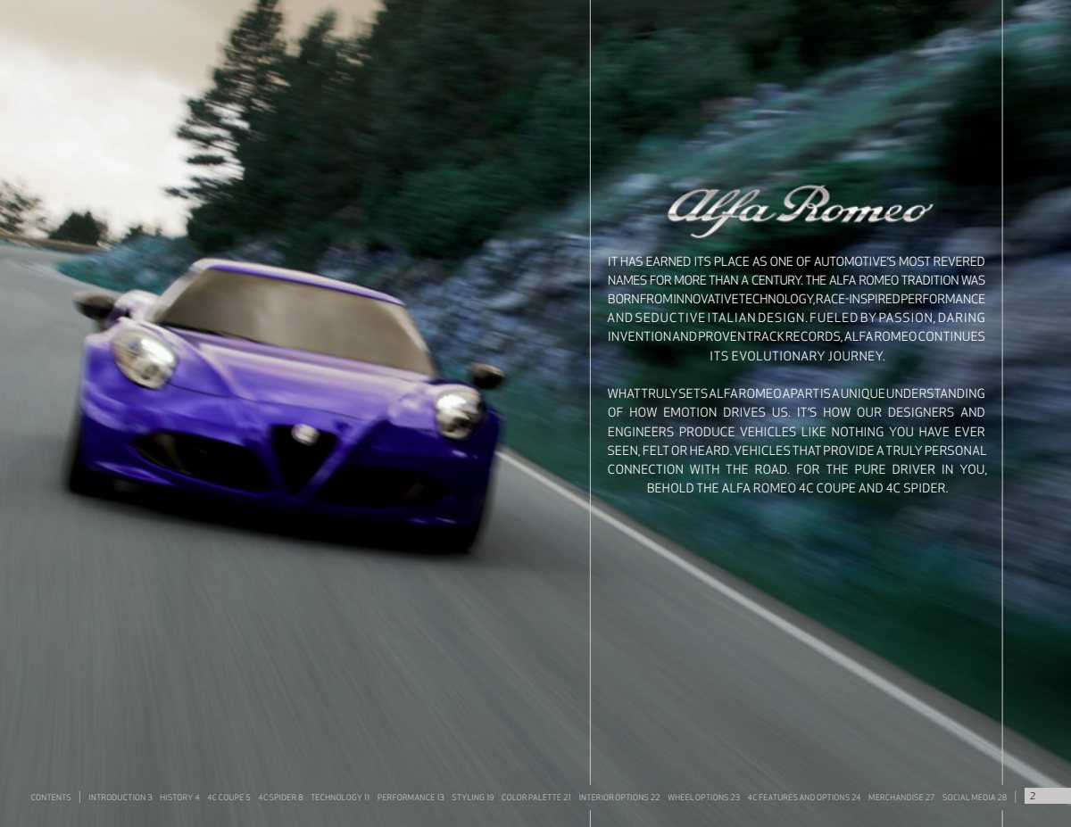 2017 – 4C Coupe & Spider (US) Preview Page 2