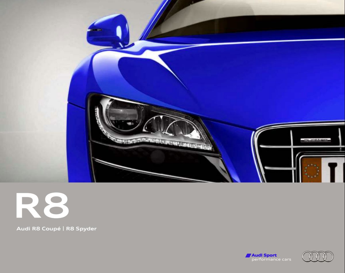2011 – R8 (INT) Preview Page 1