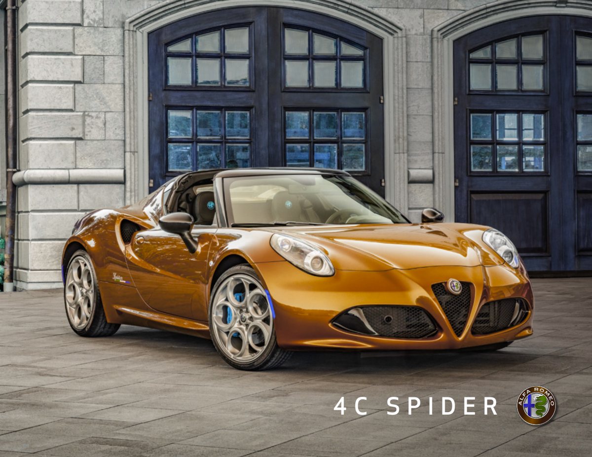 2019 – 4C Spider (CA) Preview Page 1
