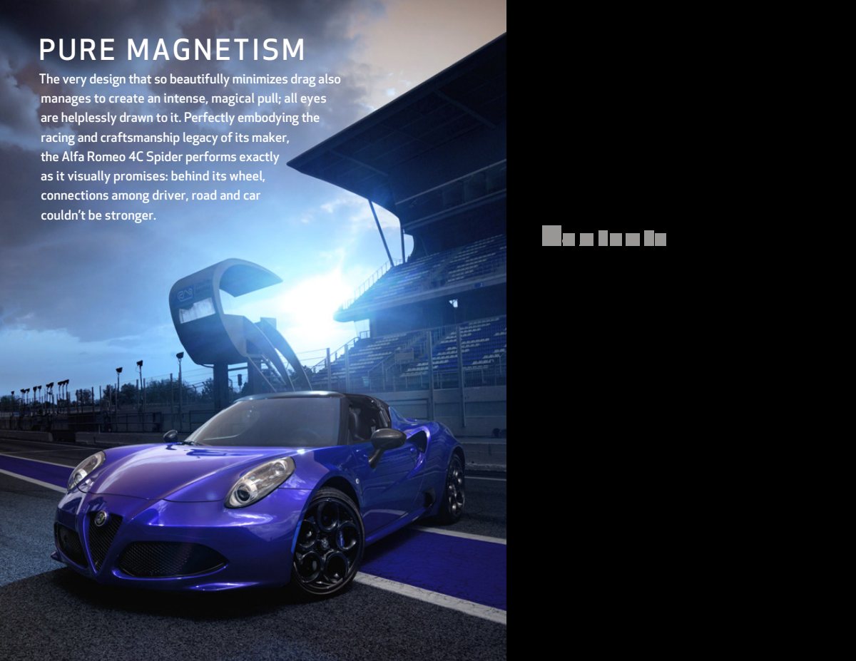 2019 – 4C Spider (CA) Preview Page 2