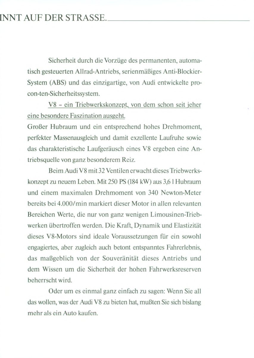 1988 – V8 (DE) Preview Page 5