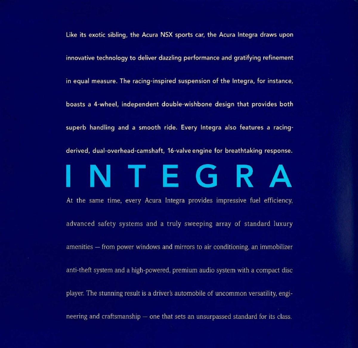2001 – Integra (US) Preview Page 2