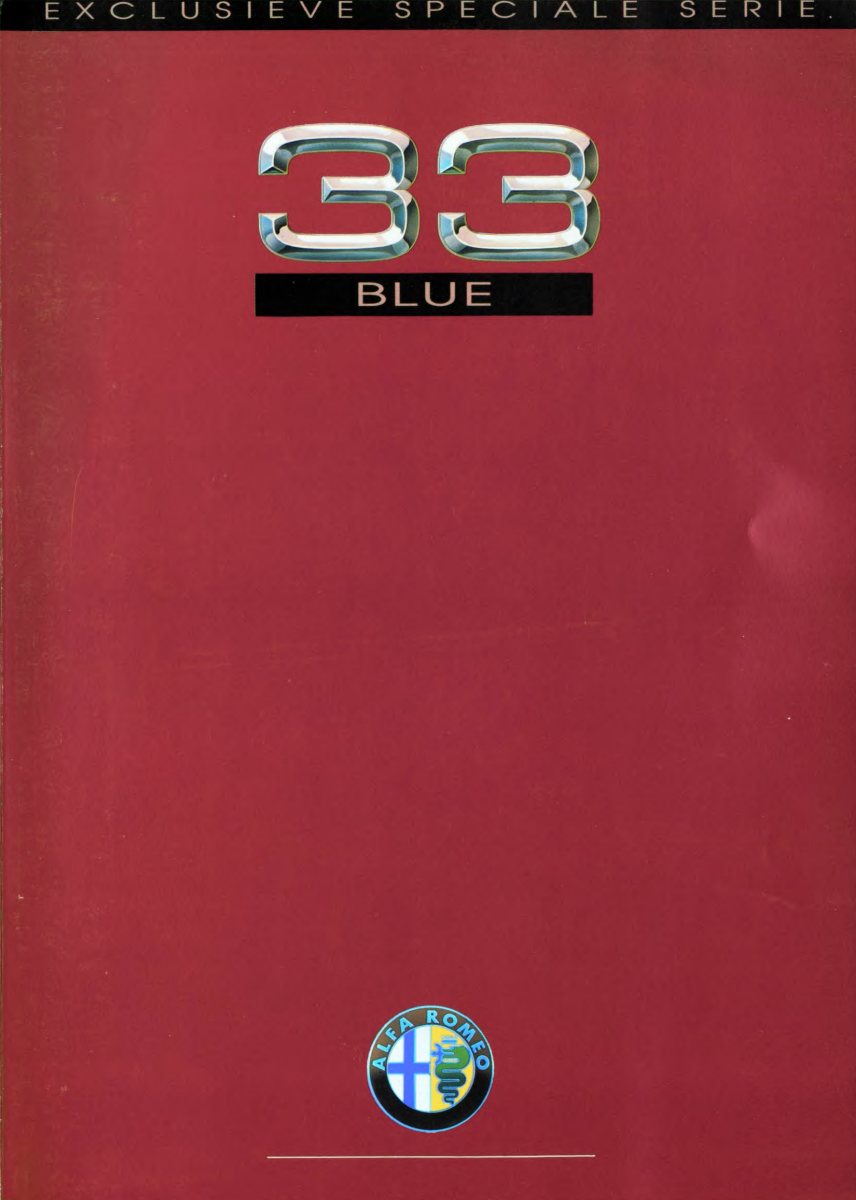 1989 – 33 Blue Edition (NL) Preview Page 1