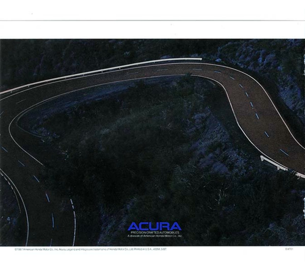 1987 – Integra & Legend (US) Preview Page 2