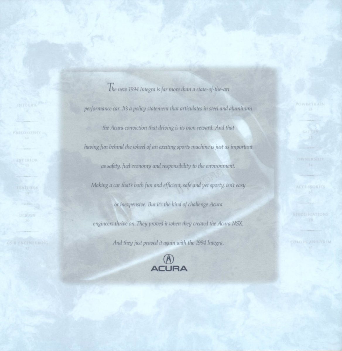 1994 – Integra (US) Preview Page 3