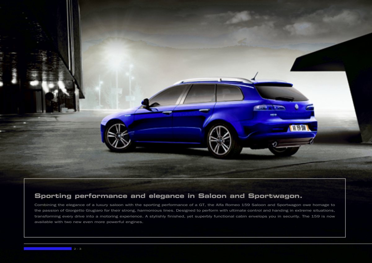 2009 – 159 & Sportwagon (UK) Preview Page 2