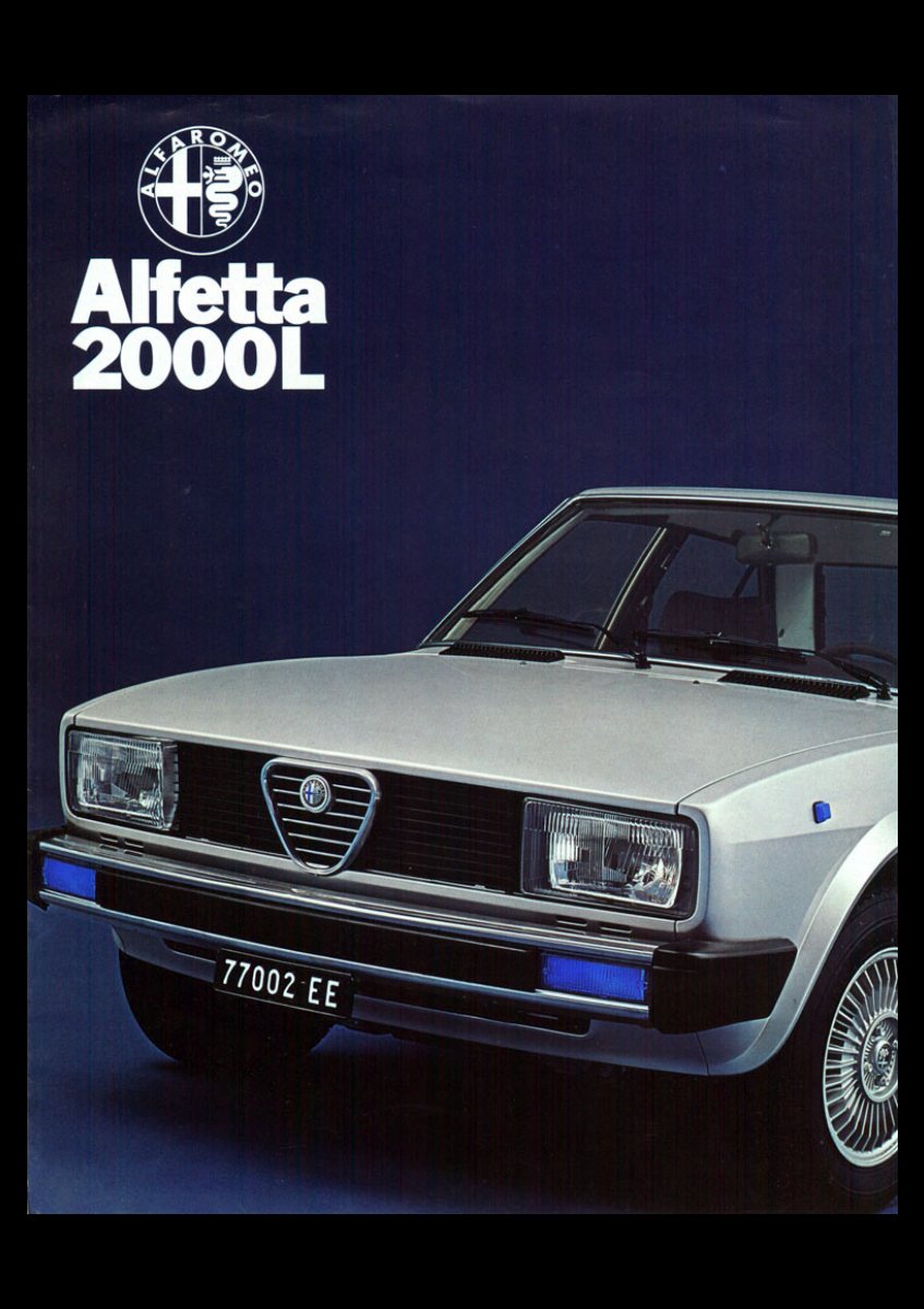 1979 – Alfetta 2000 L (INT) Preview Page 1