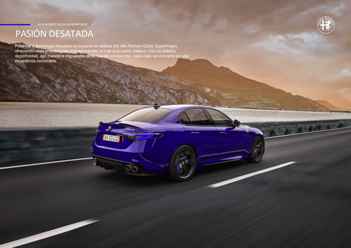 2025 – Giulia Quadrifoglio (ES) Preview Page 2