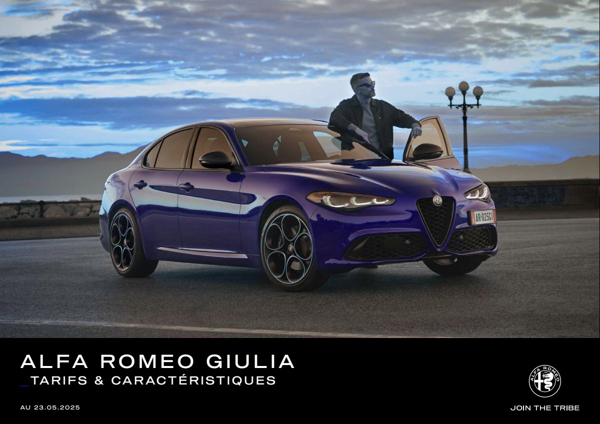 2025 – Giulia (FR) Preview Page 1
