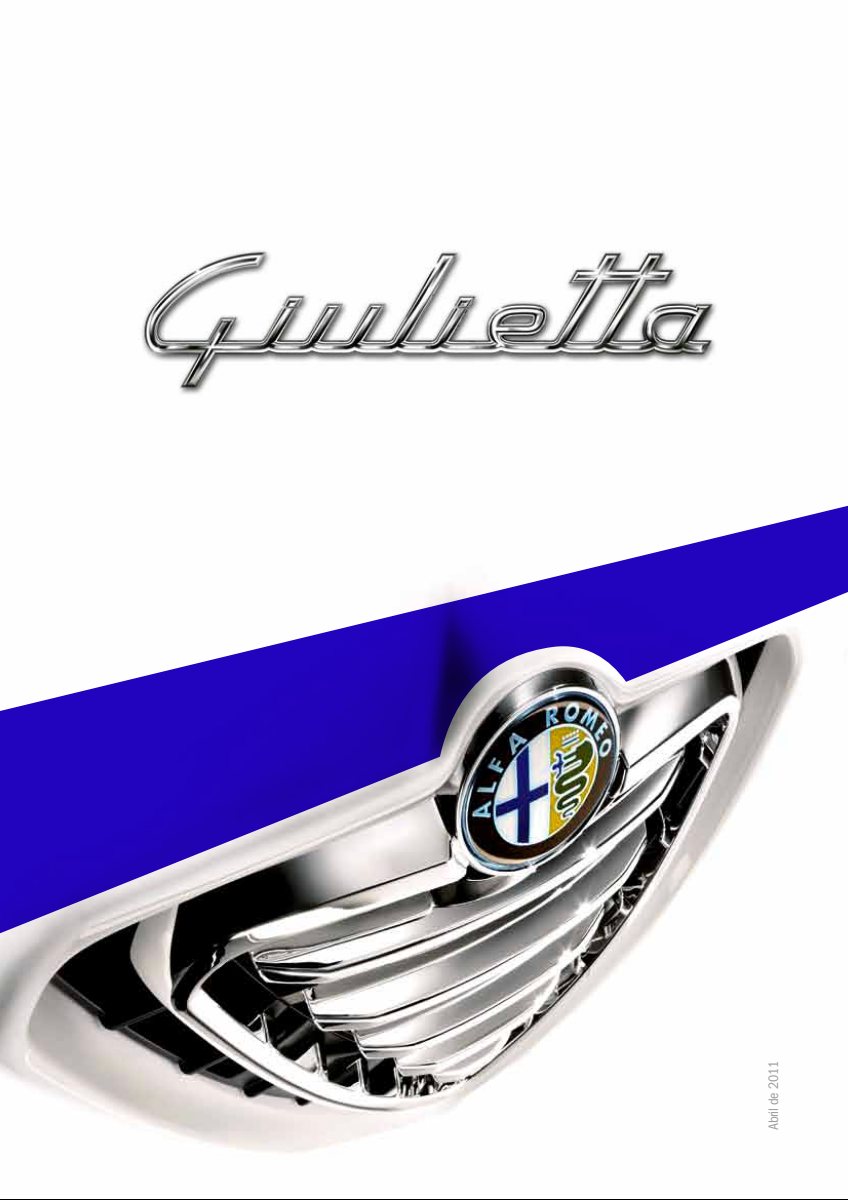 2011 – Giulietta (ES) Preview Page 1