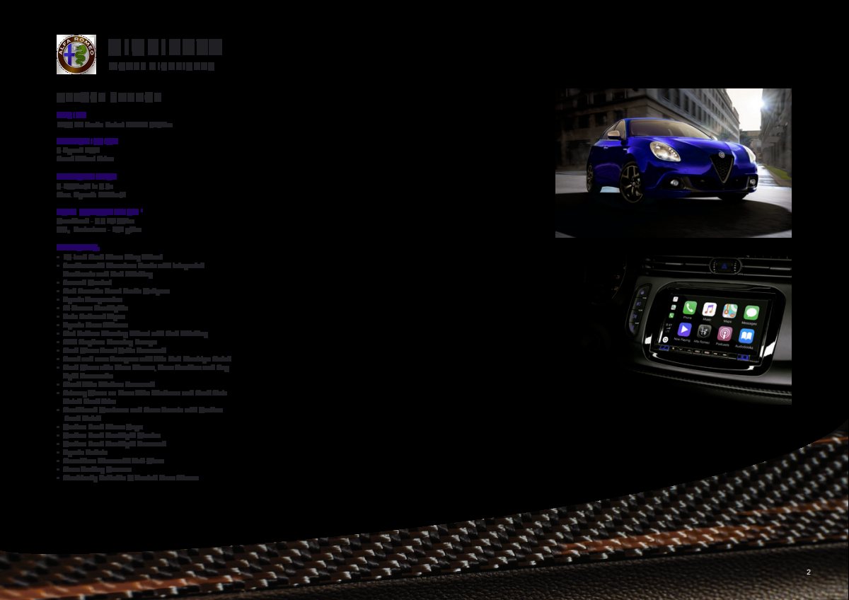 2020 – Giulietta (NZ) Preview Page 2