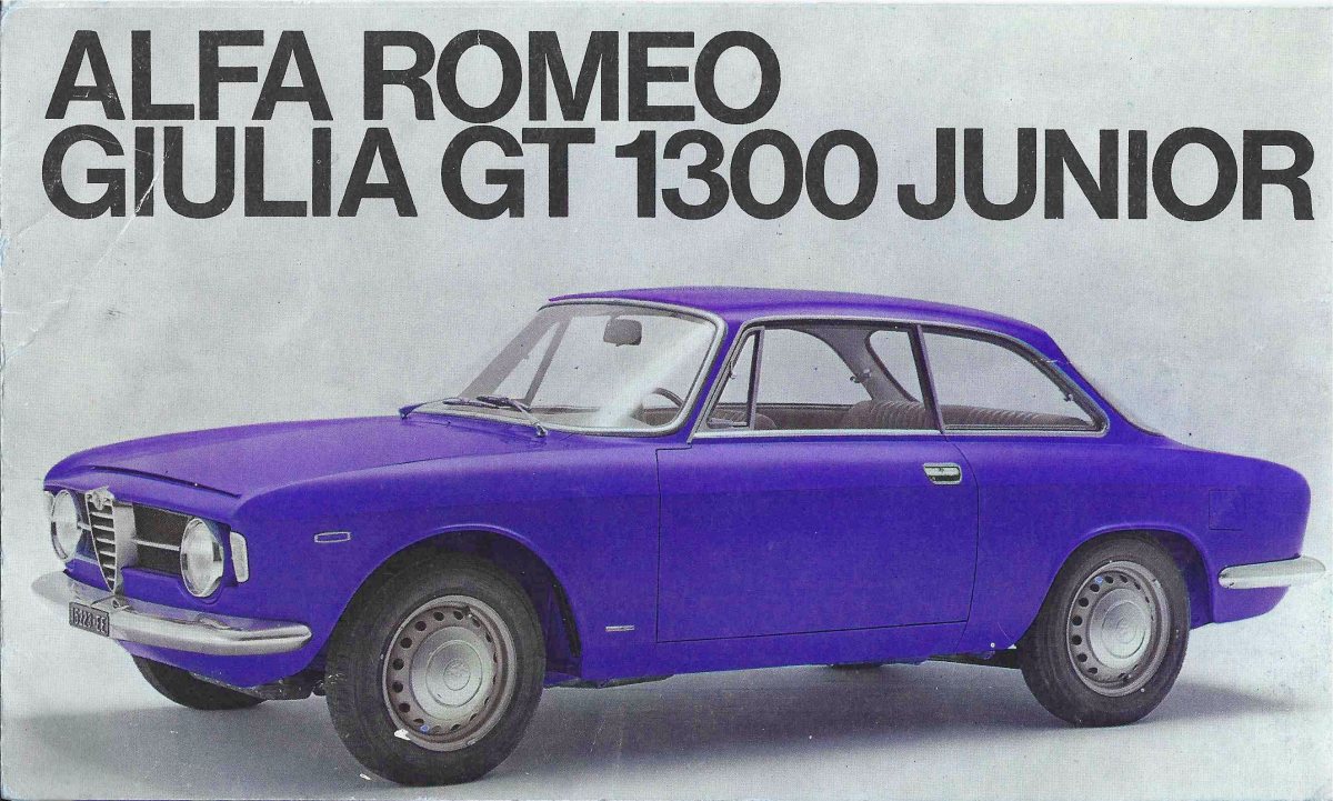 1966 – Giulia GT 1300 Junior (INT) Preview Page 1