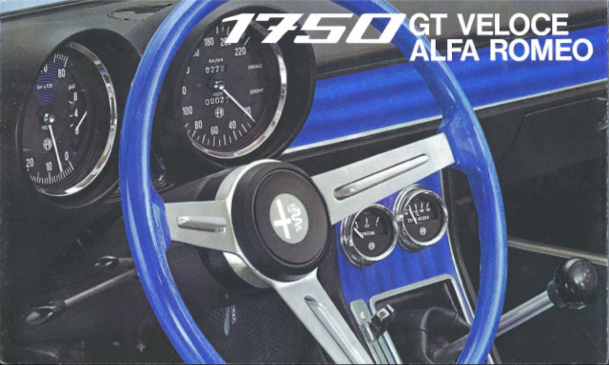 1969 – GT Veloce 1750 (INT) Preview Page 1
