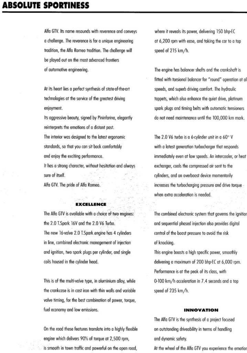 1996 – GTV (IT) Preview Page 2